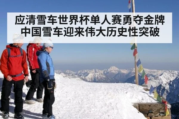 应清雪车世界杯单人赛勇夺金牌中国雪车迎来伟大历史性突破